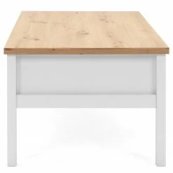 Ridgevalley Table basse Bombita - Blanc / Imitation chêne artisan 17 Ridgevalley Table basse Bombita - Blanc / Imitation chêne artisan -loftscape Boutique 1000310611 211118 06055600088 DETAILS P000000001000310611