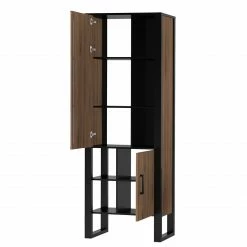 Red Living Ensemble meubles TV Norddal I (4 élém.) - Imitation noyer / Noir 20 Red Living Ensemble meubles TV Norddal I (4 élém.) - Imitation noyer / Noir -loftscape Boutique 1000310665 211125 14542200073 DETAILS P000000001000310665