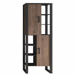 Red Living Ensemble meubles TV Norddal III (4 él.) - Imitation noyer / Noir -loftscape Boutique 1000310667 211125 145542000117 DETAILS P000000001000310667