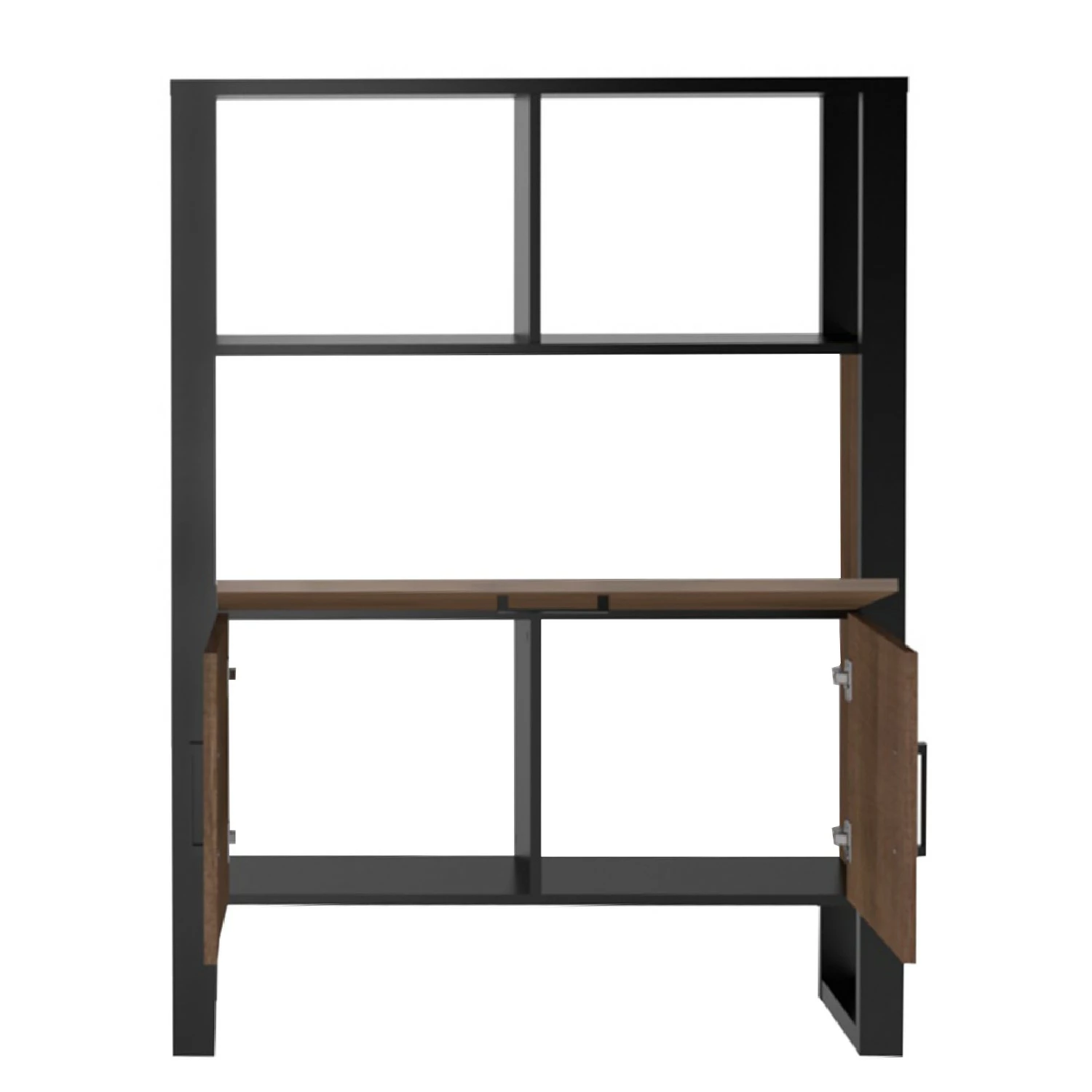 Red Living Ensemble meubles TV Norddal IV (3 élém.) - Imitation noyer / Noir 11 Red Living Ensemble meubles TV Norddal IV (3 élém.) - Imitation noyer / Noir – Image 9