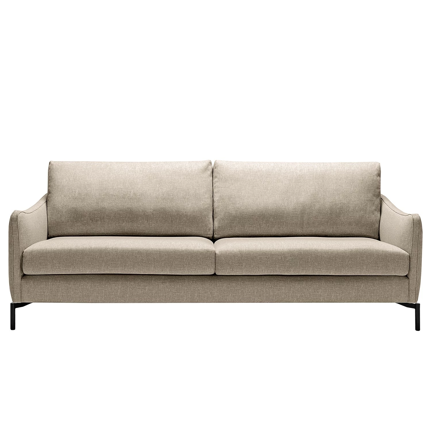 Loftscape Canapé Meissner (3 places) - Tissu Nandin: Gris clair 4 Loftscape Canapé Meissner (3 places) - Tissu Nandin: Gris clair – Image 2