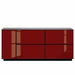 Now! by hülsta Buffet now to go colour IV - Rubin brillant / Gris diamant -loftscape Boutique 1000311264 211201 14485400260 DETAILS P000000001000311264