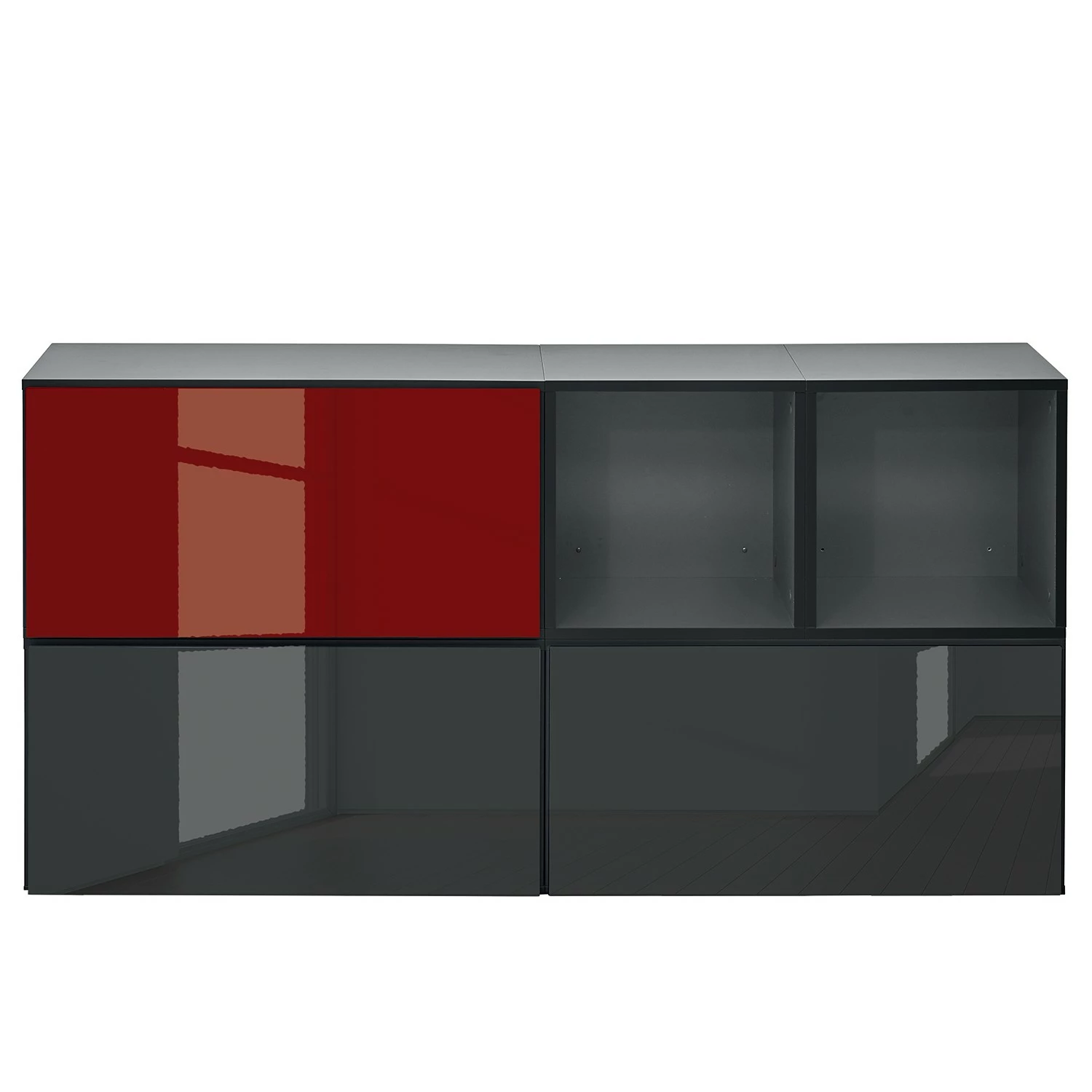 Now! by hülsta Ensemble now to go colour II (5 élém.) - Rubin brillant / Gris diamant brillant 7 Now! by hülsta Ensemble now to go colour II (5 élém.) - Rubin brillant / Gris diamant brillant – Image 5