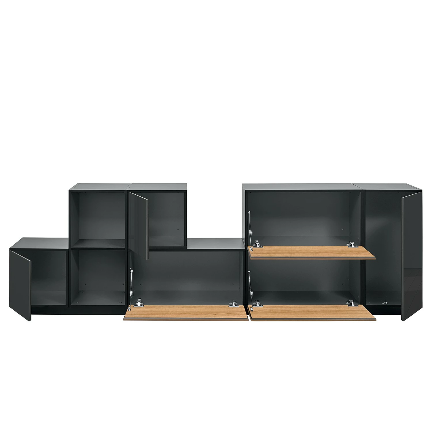 Now! by hülsta Ensemble now to go colour III (8 élém.) - Gris diamant brillant / Chêne naturel 13 Now! by hülsta Ensemble now to go colour III (8 élém.) - Gris diamant brillant / Chêne naturel – Image 11