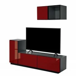 Now! by hülsta Ensemble now to go colour I (4 élém.) - Rubin brillant / Gris diamant -loftscape Boutique 1000311303 211228 15381300047 DETAILS P000000001000311303