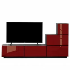 Now! by hülsta Ensemble now to go colour II (5 élém.) - Rubin brillant / Gris diamant -loftscape Boutique 1000311312 211201 14491000638 DETAILS P000000001000311312