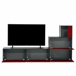 Now! by hülsta Ensemble now to go colour II (5 élém.) - Rubin brillant / Gris diamant -loftscape Boutique 1000311312 211201 14491000640 DETAILS P000000001000311312