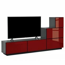 Now! by hülsta Ensemble now to go colour II (5 élém.) - Rubin brillant / Gris diamant -loftscape Boutique 1000311312 220104 14270500066 DETAILS P000000001000311312