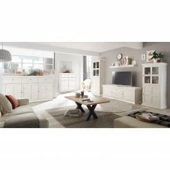 Ridgevalley Ensemble meubles TV Maiossa III (4 él.) - Imitation pin blanc -loftscape Boutique 1000312392 211130 13325000133 MOOD DETAILS P000000001000312392 mood