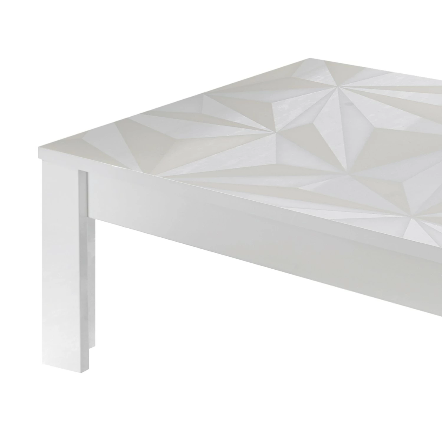 LC Spa Table basse Prisma - Blanc brillant 5 LC Spa Table basse Prisma - Blanc brillant – Image 3