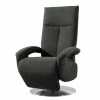 Loftscape Fauteuil relax Leesburg - Tissu Amra: Anthracite - Fonction relaxation - Sans aide au redressement - Réglage électrique : 2 moteurs avec câble