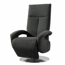 Loftscape Fauteuil relax Leesburg - Tissu Amra: Anthracite - Fonction relaxation - Sans aide au redressement - Réglage électrique : 2 moteurs avec câble