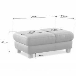 Fredriks Repose-pieds Kikuu - Microfibre - Microfibre Taeko: Noir 18 Fredriks Repose-pieds Kikuu - Microfibre - Microfibre Taeko: Noir -loftscape Boutique 1000314596 211221 130509001140 SKETCH DETAILS P000000001000314596 sketch