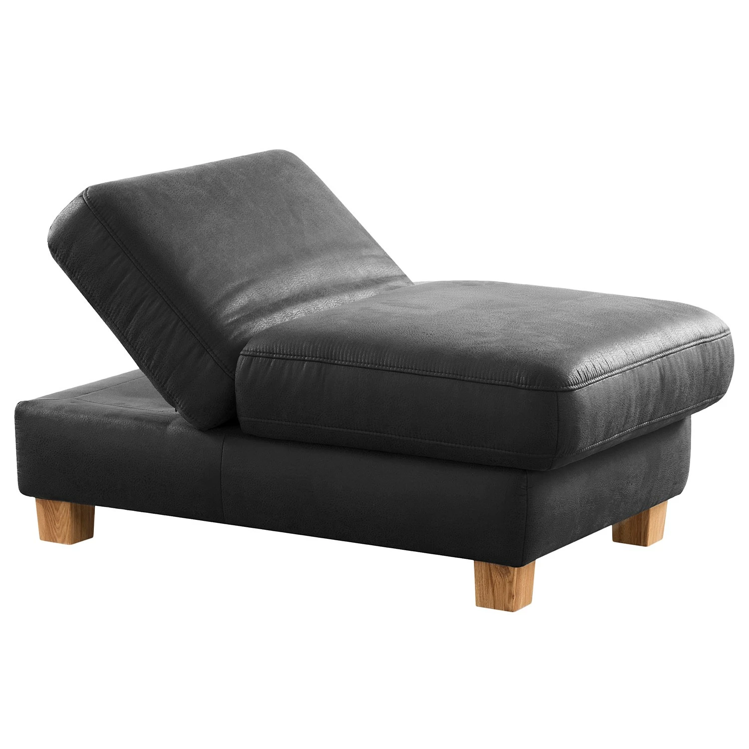 Fredriks Repose-pieds Kikuu - Microfibre - Microfibre Taeko: Noir 5 Fredriks Repose-pieds Kikuu - Microfibre - Microfibre Taeko: Noir – Image 3