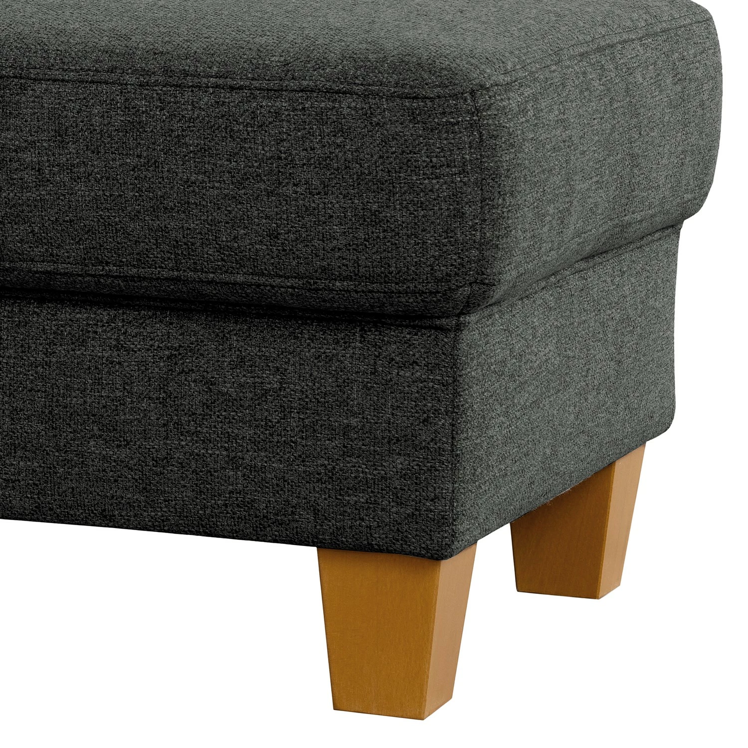 Fredriks Repose-pieds Eustis - Tissage à plat - Tissu Amra: Anthracite 6 Fredriks Repose-pieds Eustis - Tissage à plat - Tissu Amra: Anthracite – Image 4