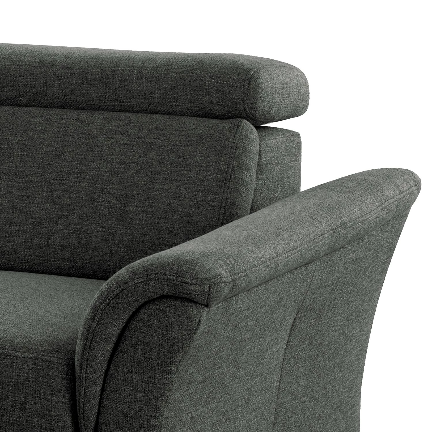 Fredriks Canapé Eustis (2/3 places) - Tissage à plat - Tissu Amra: Anthracite 8 Fredriks Canapé Eustis (2/3 places) - Tissage à plat - Tissu Amra: Anthracite – Image 6