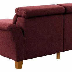 Fredriks Canapé d’angle Estufa - Tissage à plat - Tissu Amra: Rose vieilli - Méridienne courte à droite (vue de face) - Sans fonction couchage -loftscape Boutique 1000314682 211221 13060101475 DETAILS P000000001000314682