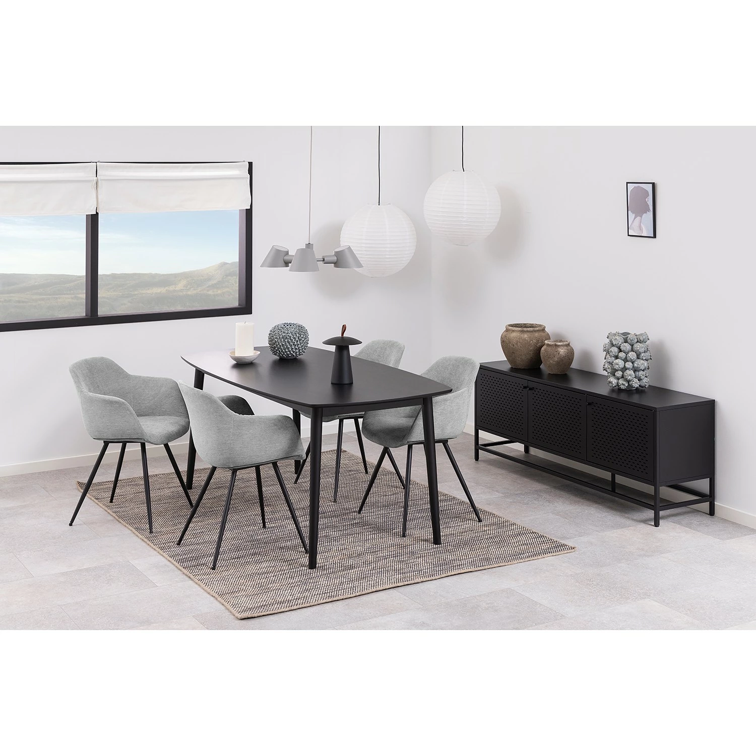 Norrwood Buffet Cascavel II - Métal - Noir 5 Norrwood Buffet Cascavel II - Métal - Noir – Image 3