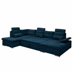 Fredriks Canapé panoramique Puntiro III - Microfibre Salvo: Bleu nuit - Méridienne courte à droite / longue à gauche (vue de face) - Avec fonction couchage 21 Fredriks Canapé panoramique Puntiro III - Microfibre Salvo: Bleu nuit - Méridienne courte à droite / longue à gauche (vue de face) - Avec fonction couchage -loftscape Boutique 1000315689 220728 060 DETAILS P000000001000315689