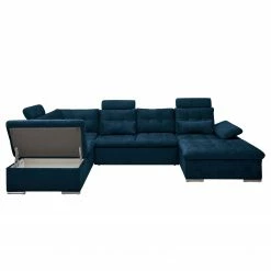 Fredriks Canapé panoramique Puntiro III - Microfibre Salvo: Bleu nuit - Méridienne courte à droite / longue à gauche (vue de face) - Avec fonction couchage 25 Fredriks Canapé panoramique Puntiro III - Microfibre Salvo: Bleu nuit - Méridienne courte à droite / longue à gauche (vue de face) - Avec fonction couchage -loftscape Boutique 1000315689 220728 100 DETAILS P000000001000315689