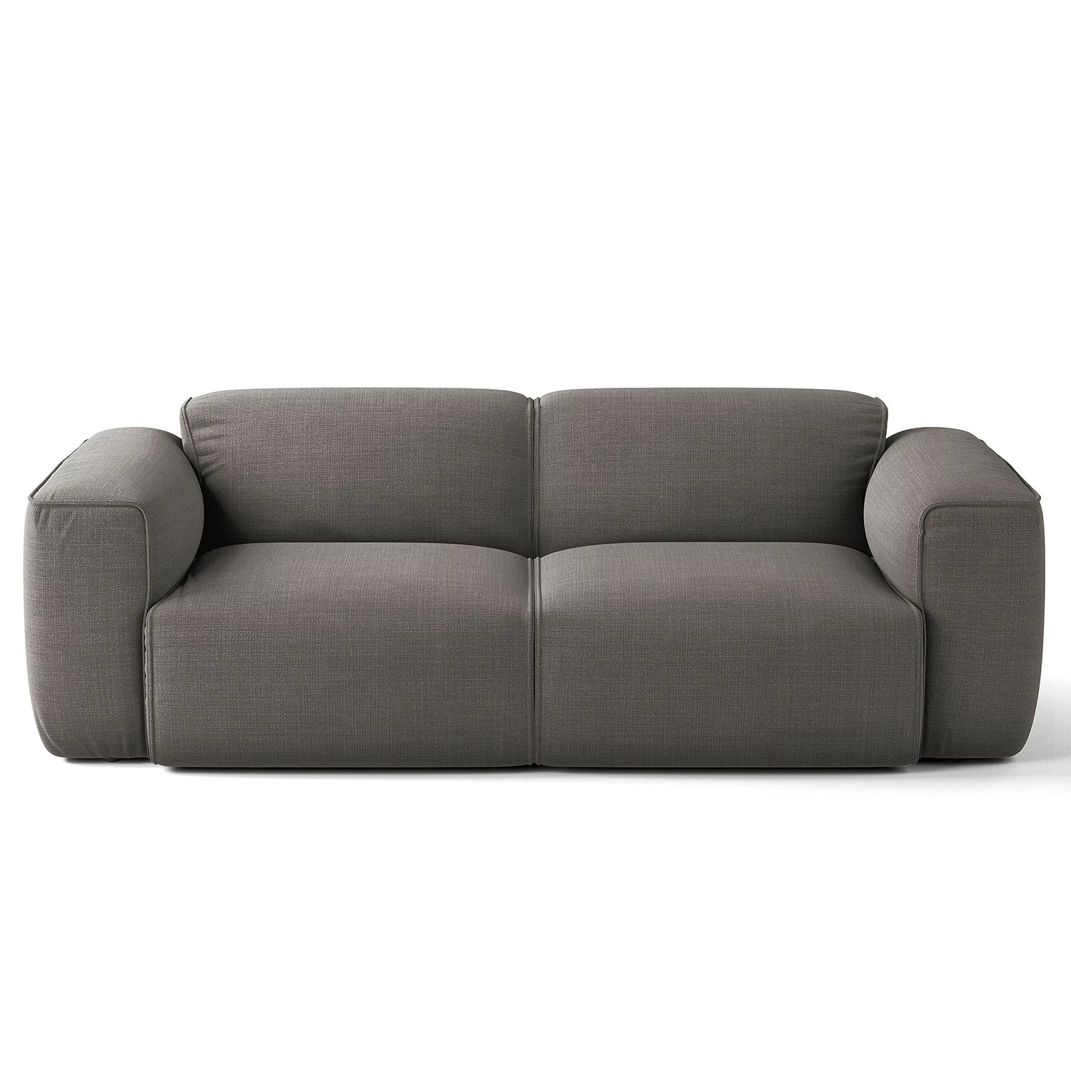 Studio Copenhagen Canapé 2 places HUDSON - Tissu Reeni: Gris foncé 4 Studio Copenhagen Canapé 2 places HUDSON - Tissu Reeni: Gris foncé – Image 2