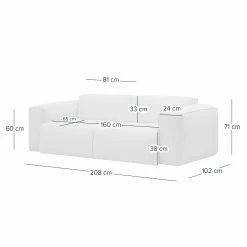 Studio Copenhagen Canapé 2 places HUDSON - Tissu Reeni: Gris foncé 21 Studio Copenhagen Canapé 2 places HUDSON - Tissu Reeni: Gris foncé -loftscape Boutique 1000316105 220909 500 SKETCH DETAILS P000000001000316105 sketch