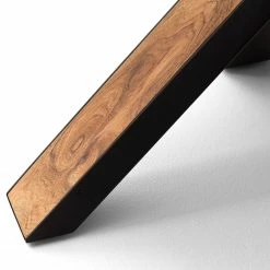 Red Living Table Kansas - Acacia massif / Métal - Acacia / Noir et acacia -loftscape Boutique 1000316363 220118 12444300098 DETAILS P000000001000316363