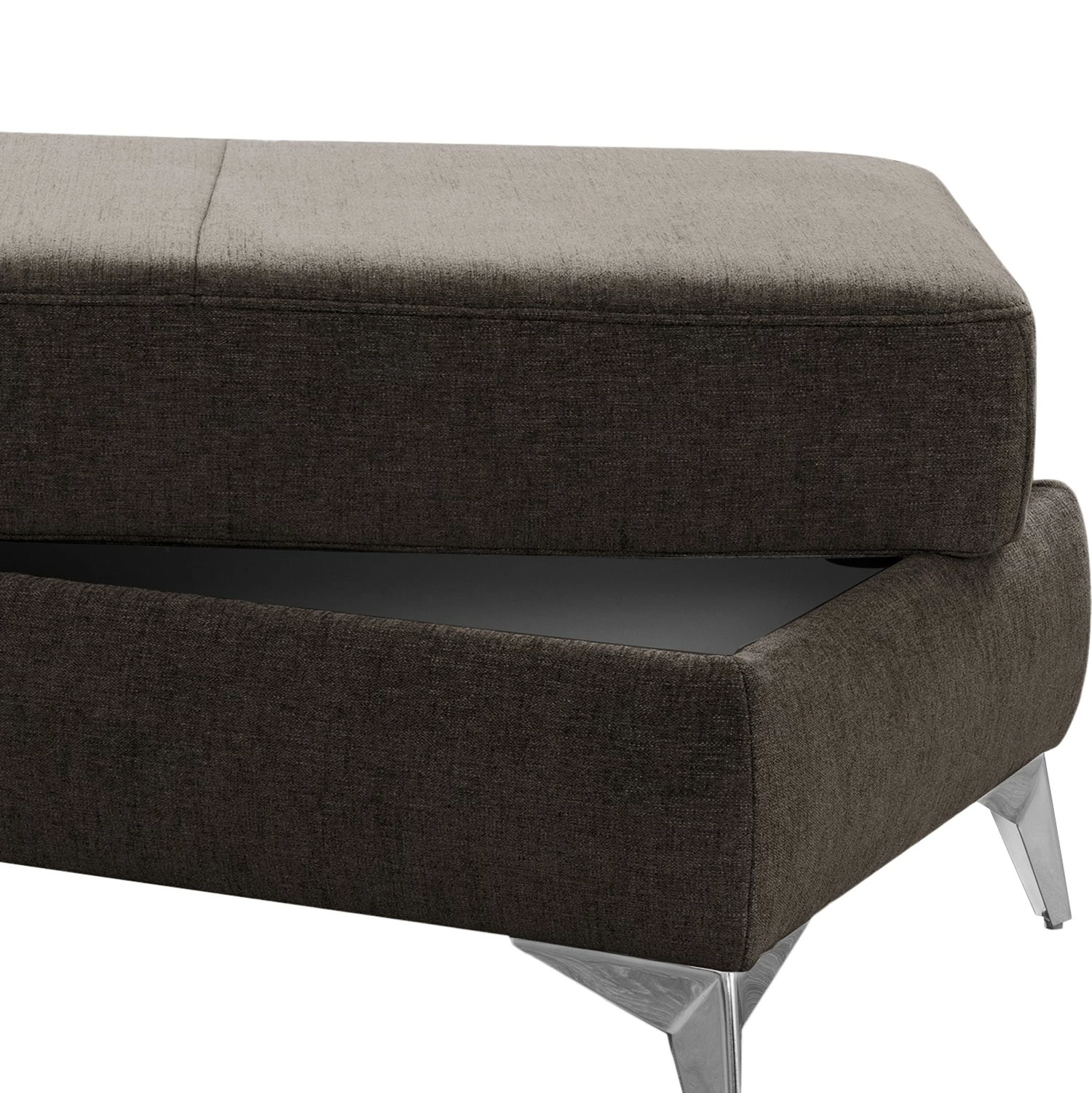 Loftscape Repose-pieds Dearborn - Tissu Chenille Alix: Espresso 8 Loftscape Repose-pieds Dearborn - Tissu Chenille Alix: Espresso – Image 6