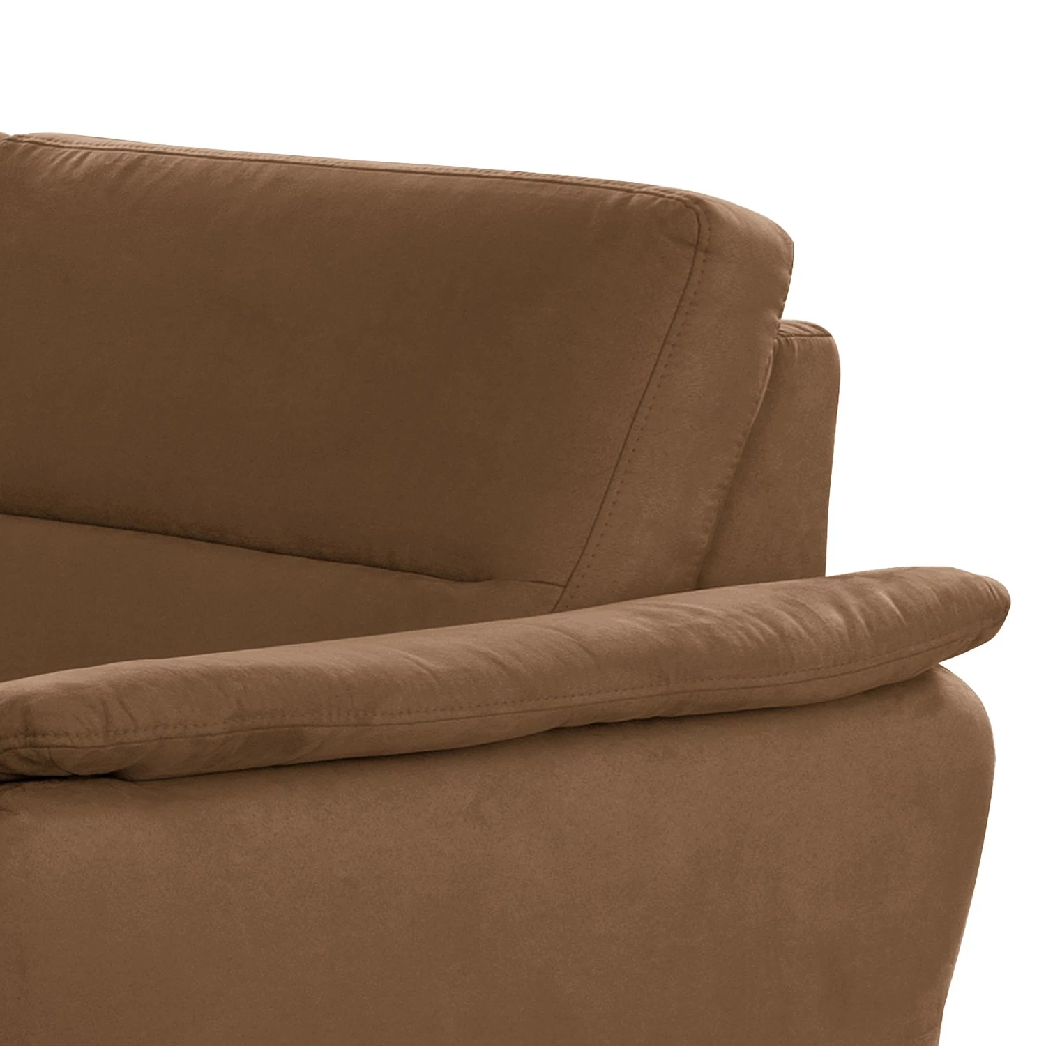 Loftscape Canapé d’angle Corvus - Microfibre Alais: Marron chocolat - Méridienne courte à gauche (vue de face) - Avec fonction couchage 9 Loftscape Canapé d’angle Corvus - Microfibre Alais: Marron chocolat - Méridienne courte à gauche (vue de face) - Avec fonction couchage – Image 7