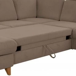 Loftscape Canapé panoramique Gothem - Tissu Palila: Nougat - Méridienne longue à droite (vue de face) - Avec fonction couchage -loftscape Boutique 1000317147 220120 11561001390 DETAILS P000000001000317147