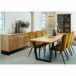 Loftscape Enfilade Limoges - Placage en bois véritable / Métal -Chêne / Noir -loftscape Boutique 1000319435 220107 101929000105 MOOD DETAILS P000000001000319435 mood