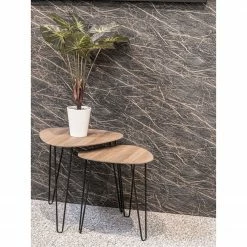 Red Living Bout de canapé Booragoon II - Métal - Imitation chêne / Noir 8 Red Living Bout de canapé Booragoon II - Métal - Imitation chêne / Noir -loftscape Boutique 1000319825 220112 12122700033 MOOD DETAILS P000000001000319825 mood