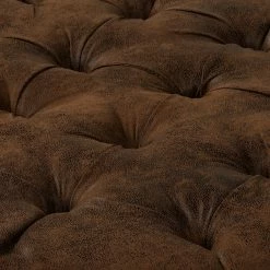 Ridgevalley Repose-pieds Dalane - Microfibre Goda: Marron chocolat -loftscape Boutique 1000324216 220114 15005300236 DETAILS P000000001000324216