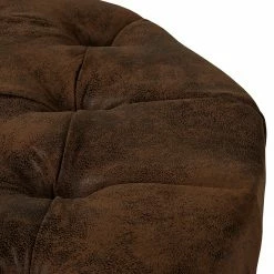 Ridgevalley Repose-pieds Dalane - Microfibre Goda: Marron chocolat -loftscape Boutique 1000324216 220114 15005400258 DETAILS P000000001000324216