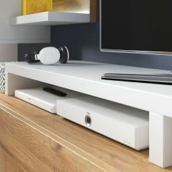 Loftscape Meuble TV Littor - Blanc / Imitation chêne Grandson 8 Loftscape Meuble TV Littor - Blanc / Imitation chêne Grandson -loftscape Boutique 1000327450 220125 13413000030 DETAILS P000000001000327450