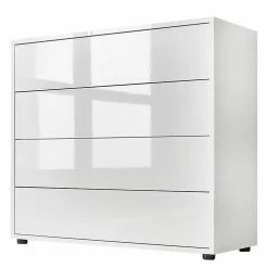 Loftscape Commode Miltach I - Blanc brillant / Blanc mat