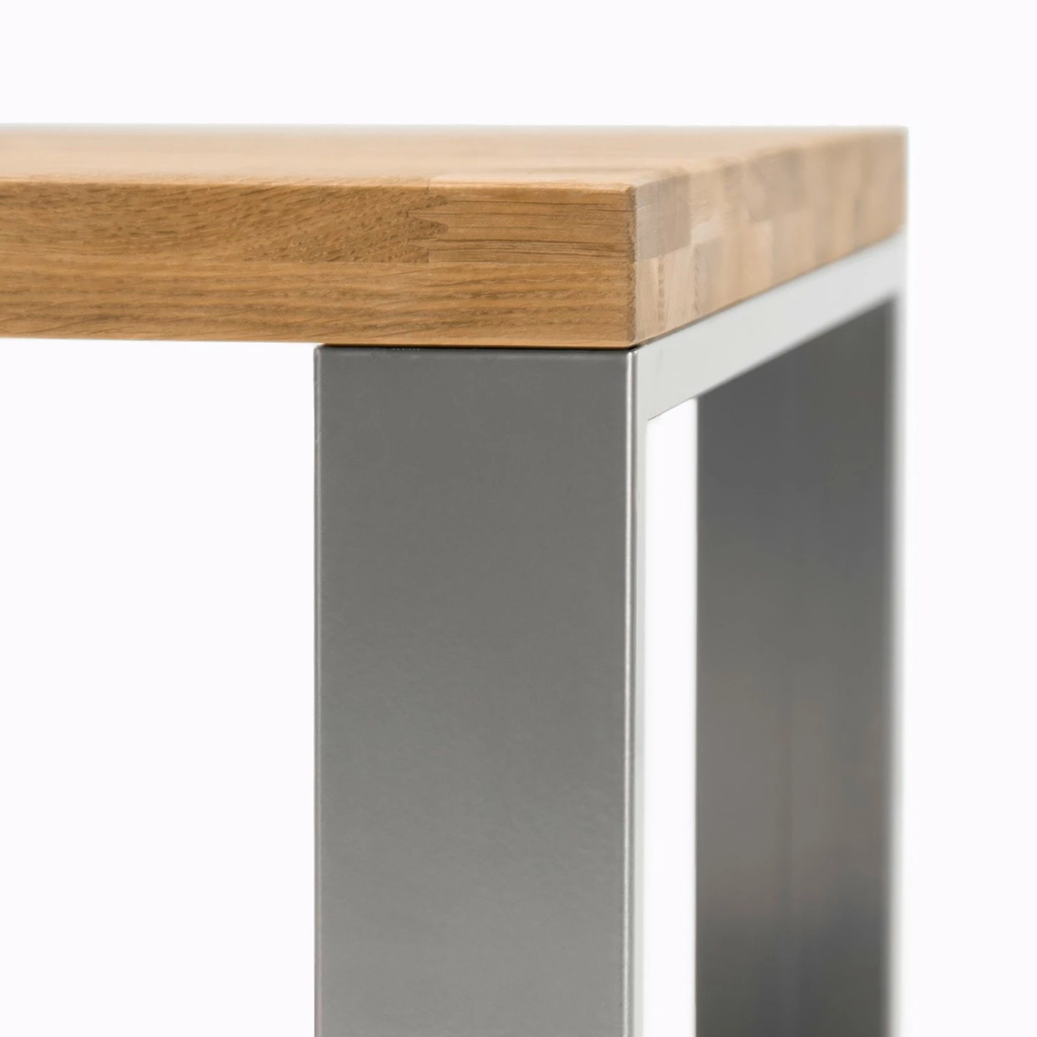 Naturoo Table basse Purros - Chêne massif - Anthracite 4 Naturoo Table basse Purros - Chêne massif - Anthracite – Image 2