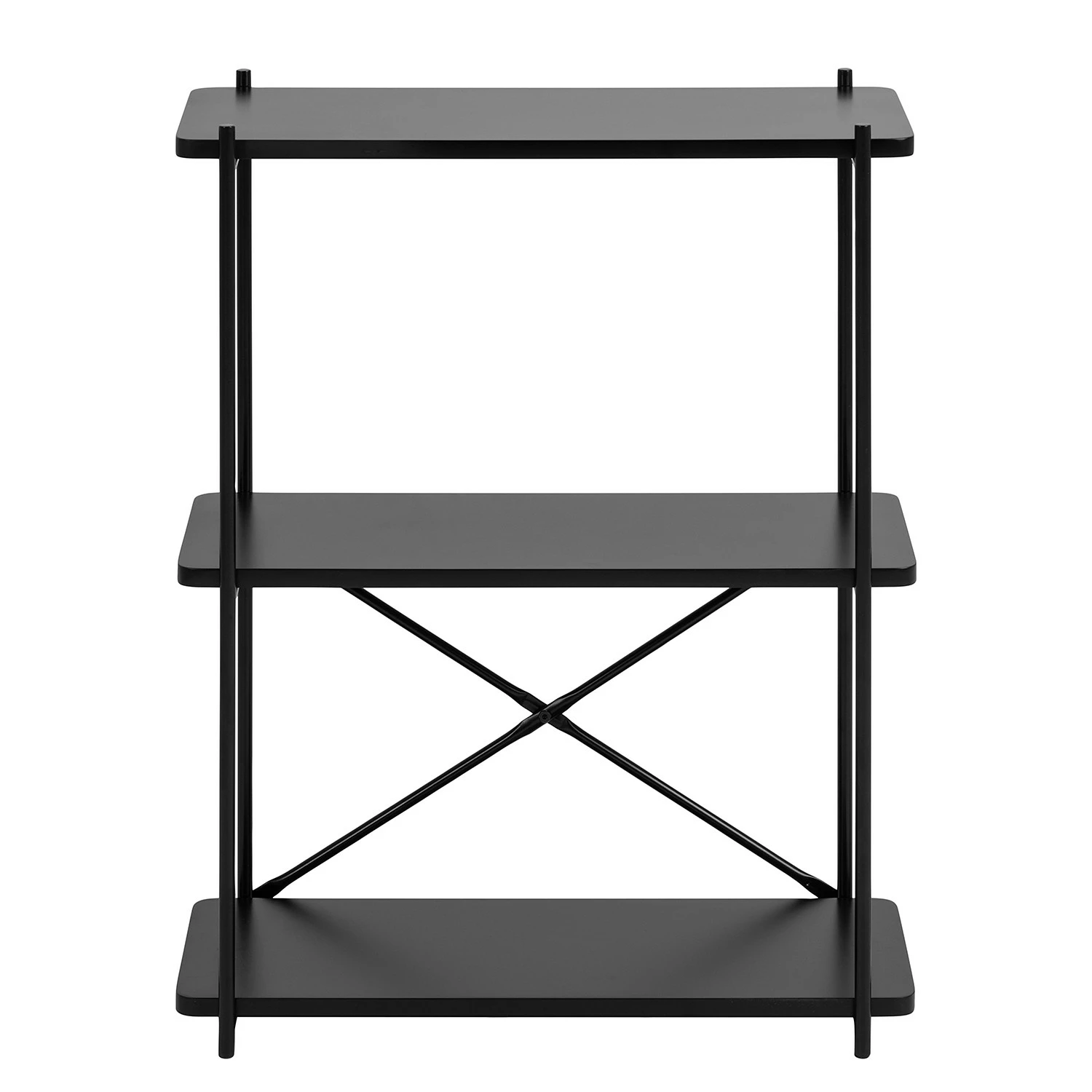 Red Living Étagère Visby - Noir 6 Red Living Étagère Visby - Noir – Image 4
