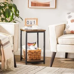 Red Living Bout de canapé Uberto - Marron / Noir 15 Red Living Bout de canapé Uberto - Marron / Noir -loftscape Boutique 1000329419 220203 16155400023 MOOD DETAILS P000000001000329419 mood