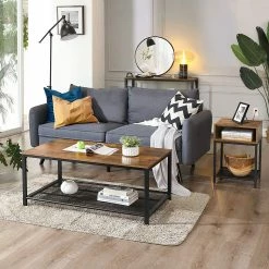 Red Living Bout de canapé Bettyhill III - Métal - Marron / Noir -loftscape Boutique 1000329430 220203 1615590021 MOOD DETAILS P000000001000329430 mood