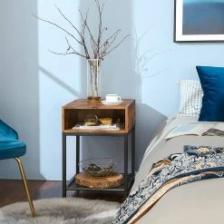 Red Living Bout de canapé Bettyhill III - Métal - Marron / Noir -loftscape Boutique 1000329430 220203 1615590022 MOOD DETAILS P000000001000329430 mood