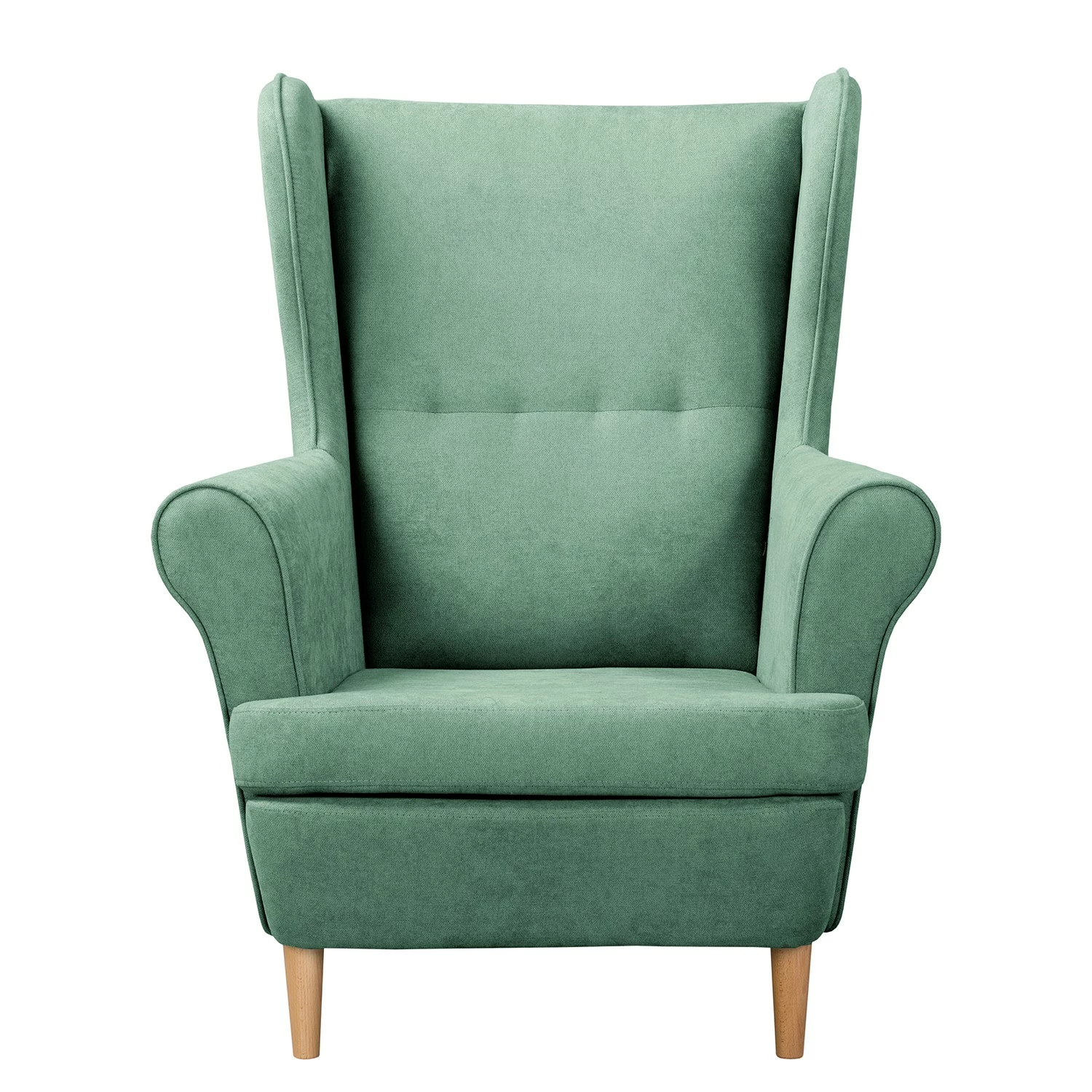 Norrwood Fauteuil bergère Ranu I - Microfibre Enza: Vert menthe 5 Norrwood Fauteuil bergère Ranu I - Microfibre Enza: Vert menthe – Image 3