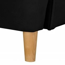 Norrwood Fauteuil bergère Ranu II - Microfibre Jada: Noir -loftscape Boutique 1000329985 220304 064 DETAILS P000000001000329985