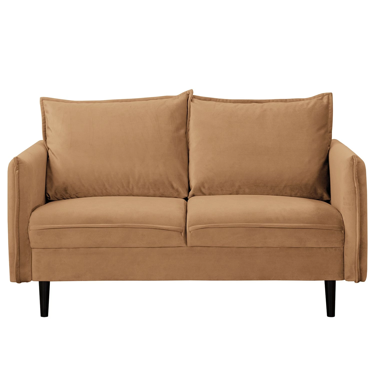 Norrwood Canapé Palawan (2 places) - Velours Ravi: Marron clair 4 Norrwood Canapé Palawan (2 places) - Velours Ravi: Marron clair – Image 2