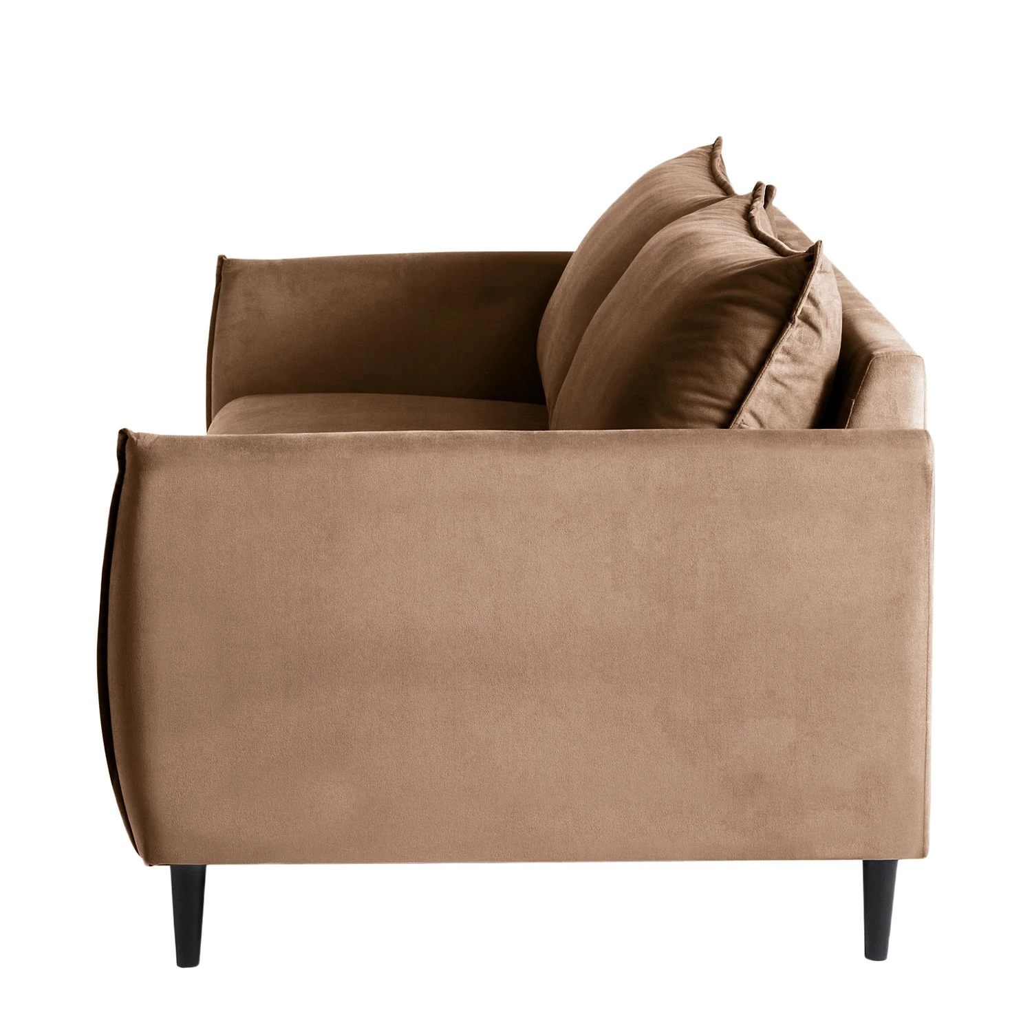 Norrwood Canapé Palawan (3 places) - Microfibre Jada: Marron foncé 5 Norrwood Canapé Palawan (3 places) - Microfibre Jada: Marron foncé – Image 3