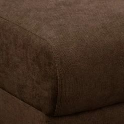 Norrwood Canapé d’angle Nante - Microfibre Enza: Chocolat - Méridienne longue à droite (vue de face) -loftscape Boutique 1000330144 220304 065 DETAILS P000000001000330144