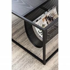 Red Living Table basse Coogee V - Imitation chêne marron-noir -loftscape Boutique 1000330201 220204 14530100090 DETAILS P000000001000330201