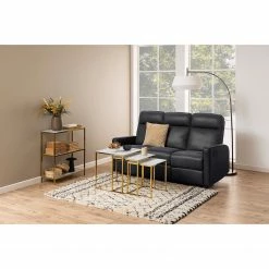 Fredriks Étagère Katori II - Verre / Métal - Imitation marbre blanc / Doré -loftscape Boutique 1000330565 220208 14503000021 MOOD DETAILS P000000001000330565 mood