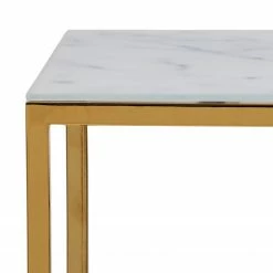 Fredriks Étagère Katori II - Verre / Métal - Imitation marbre blanc / Doré -loftscape Boutique 1000330565 220208 14503100080 DETAILS P000000001000330565