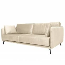 Norrwood Canapé Frederike (3,5 places) - Microfibre Faria: Cachemire